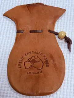 カンガルー　革袋　オージーポーチ　ラッキーポーチ　巾着袋　玉袋　オーストラリア カンガルー 革袋 オージーポーチ ラッキーポーチ 巾着袋 玉袋