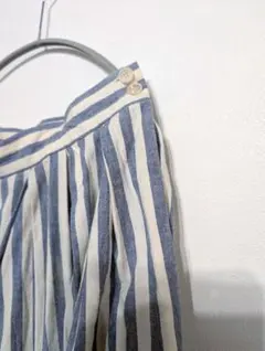 vintage blue stripe skirtのサムネイル