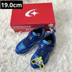 【19.0cm 】新品未使用　moonstar スーパースター　スニーカー