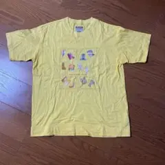 イエロー パッチワーク Tシャツ　　KARL HELMUT Tシャツ　早い者勝ち