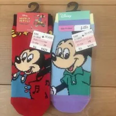 リトシー　ミッキー　15〜20 靴下　ソックス　くるぶし　しまむら
