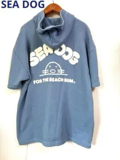 ビンテージ 当時物 湘南 SEA DOG シードッグ 半袖 スェットパーカー ビンテージ 当時物 湘南 SEA DOG シードッグ 半袖 スェットパーカー