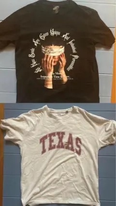 グラフィック Tシャツ 2枚セット
