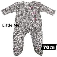 ⭐︎Little Me⭐︎ ヒョウ柄ロンパース 70cmのサムネイル