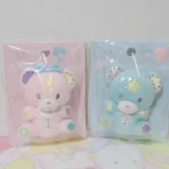 サンリオ パフポフ キキララ リトルツインスターズ ブローチ