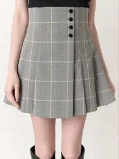 snidel サイドプリーツスカショーパン Mサイズ 1 スナイデル チェック