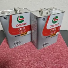 カストロール Castrol GTX 5W-30 エンジンオイル 4L×2缶 - メルカリ