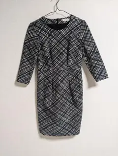 EPOCA the Shop 総柄ワンピース 七分袖 サイズ38 日本製