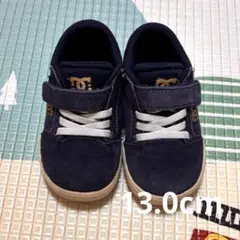 DC Shoes キッズ スニーカー ネイビー デニム 13cmのサムネイル