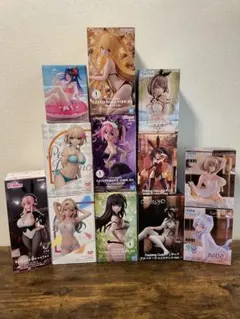【値下不可】オーバーロード、Nikke、その他美少女フィギュア　12体セット