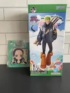 ワンピース　一番くじ　B賞　フィギュア＆J賞　ラバーコースター