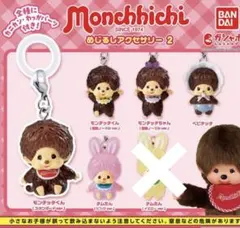 モンチッチ めじるしアクセサリー2 セミコンプリートセット ガチャ 5種