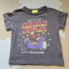おさるのジョージ　 グレー Tシャツ 100cm