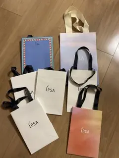 IPSA ショップ袋 ショッパー 7枚セットのサムネイル