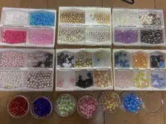 ビーズセット 多種多様な色と種類