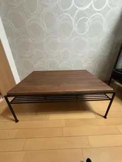 ニトリ 荷物置き付き ダイニングテーブル DTウォルブ120 ニトリ 荷物置き付き ダイニングテーブル DTウォルブ120 - メルカリ