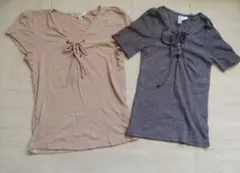 【H&M　DIVIDED】 【miss selfridge】 半袖2枚セットのサムネイル