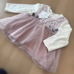 最終値下げ　新品　タグ付き　プティマイン　ワンピース　ベビー