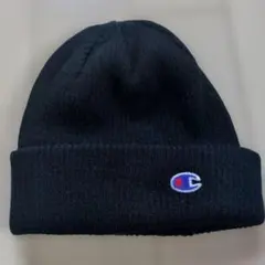 Champion 黒 ニット帽