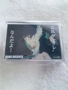 WIND BREAKER ダイソー アクリルブロック 桜遥