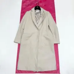 【美品✨】フレイアイディー　チェスターコート　クリーム　ウール　1