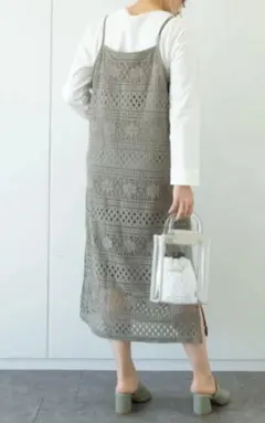 レース キャミワンピース