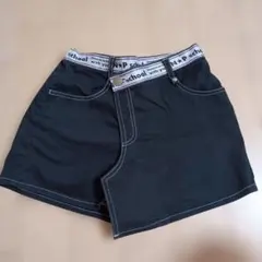 N★P school キュロットスカート ブラック