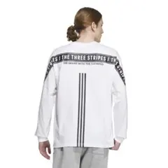 タグ付き新品　アディダス Tシャツ 長袖 メンズ WORD LS Tシャツ S