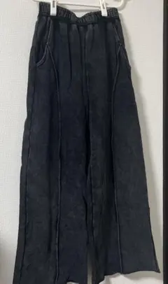 ジーナシス　JEANASIS ブリーチカコウスウェットパンツ