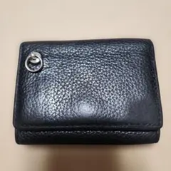 ジャムホームメイド　レザー 三つ折り財布 ブラックのサムネイル