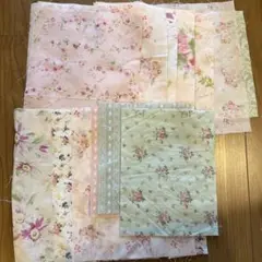 YUWA 有輪商店　花柄　生地セット