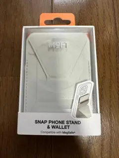 未使用 MOFT Snap-On MOVAS™ ミスティグレー カードケース付