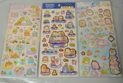 すみっコぐらし シール3枚セット