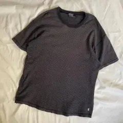 【Polo Ralph Lauren】半袖Tシャツ/ストライプ/刺繍/ロゴ/美品