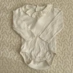 H&M フリル付きロンパース 80 9-12M