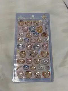 正規品ちいかわ 第二弾　みんなポーズ　ボンボンドロップシール