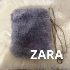 ZARA ファーバッグ