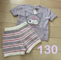 新品 サンリオ クロミ 20th ジェラピケ風 もこもこ 半袖 パジャマ 130
