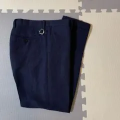 nano universe Sサイズ　ネイビー スラックス　ナノユニバース