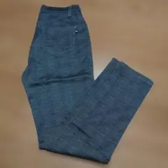 グレンチェック柄 カジュアルパンツ　Mサイズ