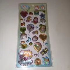 【正規品】ハムちゃんずワールド　ぷくキラ　シール