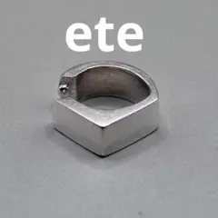 ete エテ イヤーカフ SV925 シルバー イヤカフ 片耳