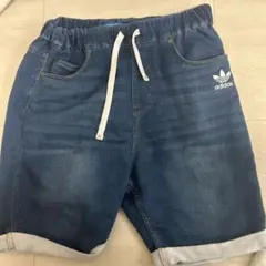 早い者勝ち！即購入◯adidas Originals デニムハーフパンツ Lのサムネイル