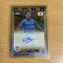 オスカー・ボブ サイン 50シリ 2025 Topps UEFA Ja