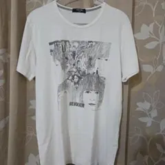 PLUS ONE REVOLVER プリントTシャツ ホワイト L