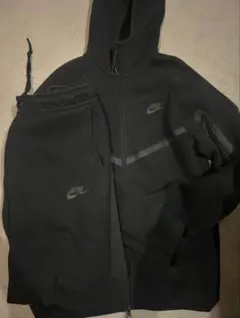 Nike ブラック フルジップパーカー スウェットパンツセット