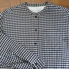 無印良品　チェックシャツ