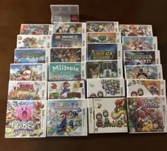 任天堂3DSソフト２４本　DSソフト1本　25本まとめ売り