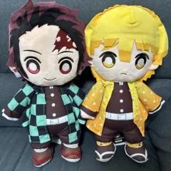 ⭐︎お顔厳選⭐︎ 竈門炭治郎　我妻善逸 鬼滅の刃 くったりぬいぐるみ