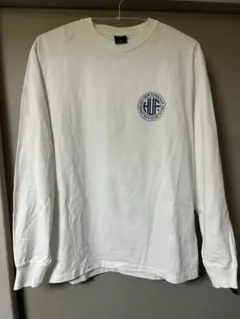 HUF ホワイト 長袖シャツ Mサイズのサムネイル